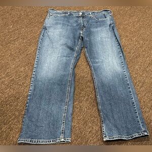 EUC Men’s Levis 559 Sz 40x30 Blue Denim Jeans pants bottoms relaxed straight fit